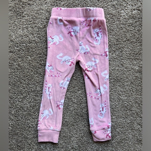 Munki Munki Pink Holiday Pajamas, 4T - Picture 8 of 9
